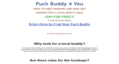 Desktop Screenshot of fuckbuddy4you.com